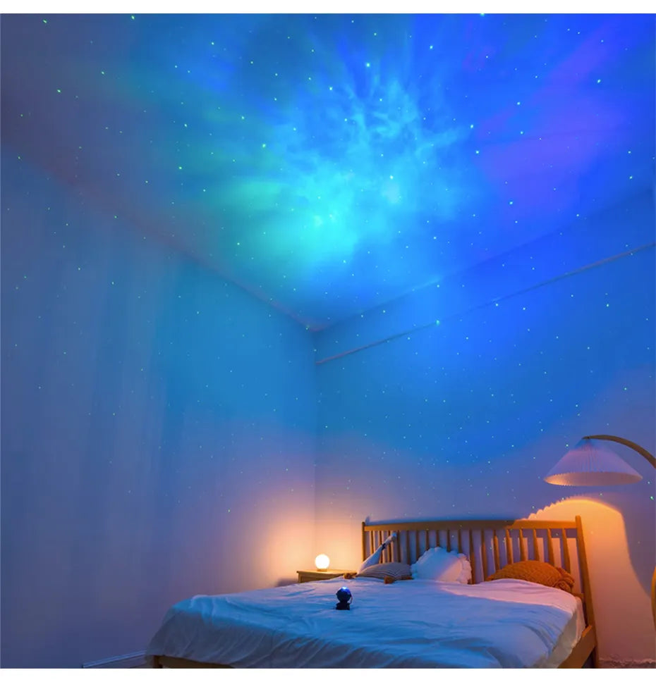 Galaxy Night Light, Astronaut Ceiling LED Lamp