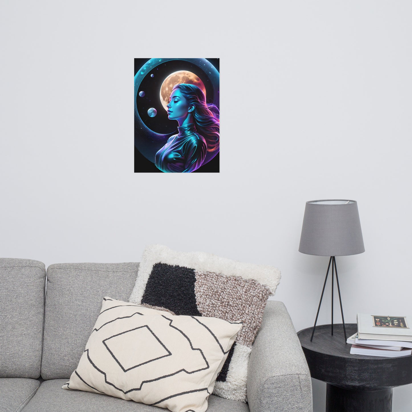 Poster: Woman and the Moon