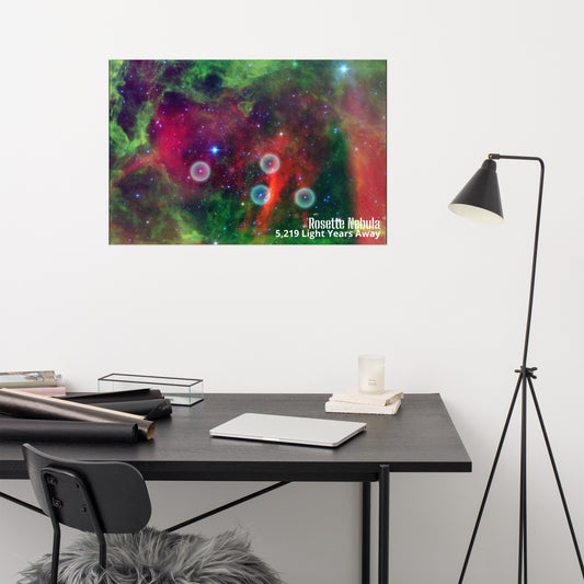 Poster: Rosette Nebula