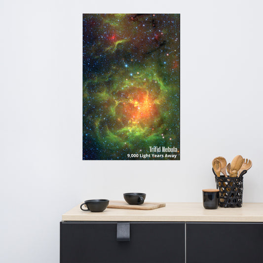 Poster: Trifid Nebula