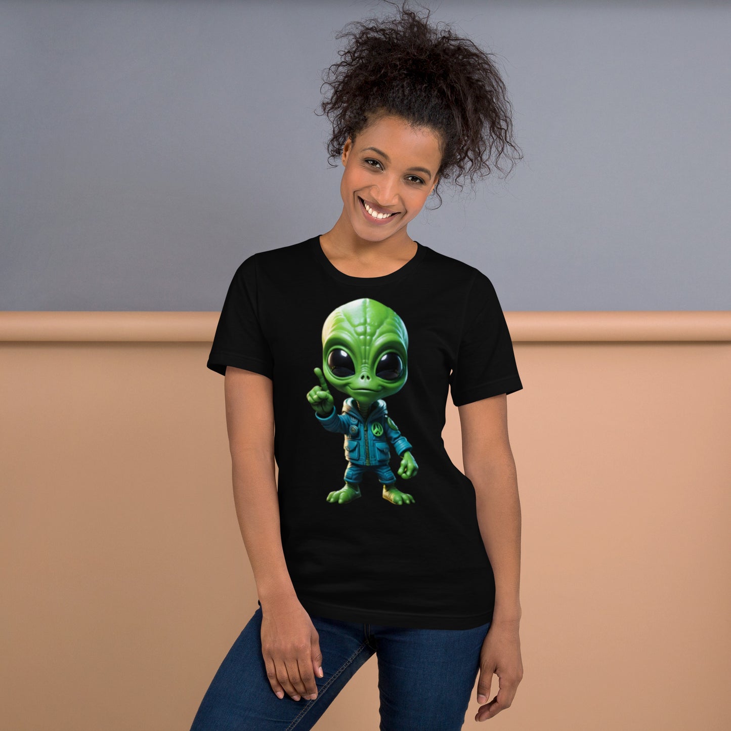 Green Alien Unisex t-shirt